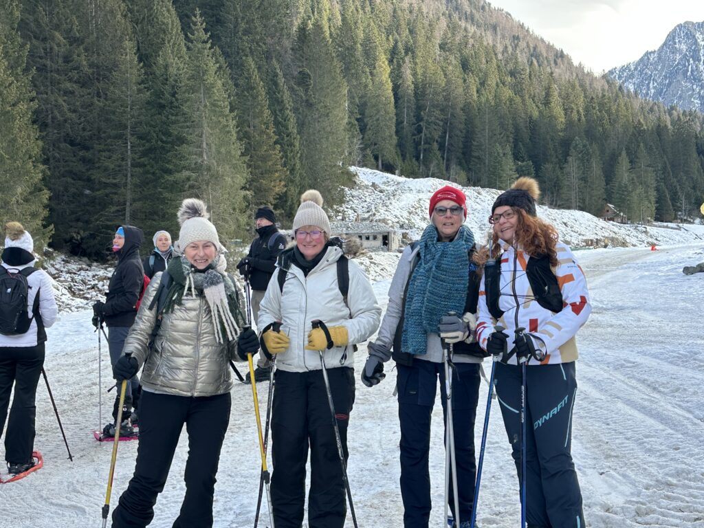 Merci Françoise pour la Sortie raquettes au Boréon avec LongeTEAM06