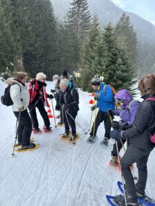 Sortie raquettes au Boréon avec LongeTEAM06 c'est partie