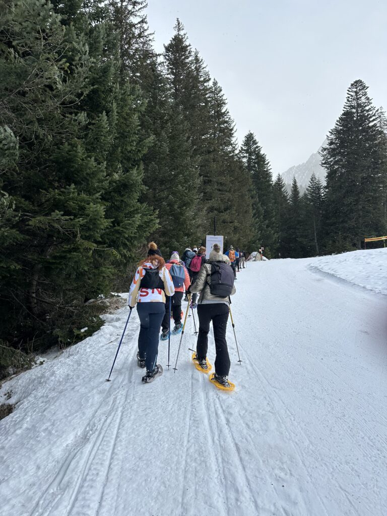 Sortie raquettes au Boréon avec LongeTEAM06 on marche encore