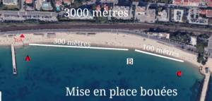 3000 m mise en place